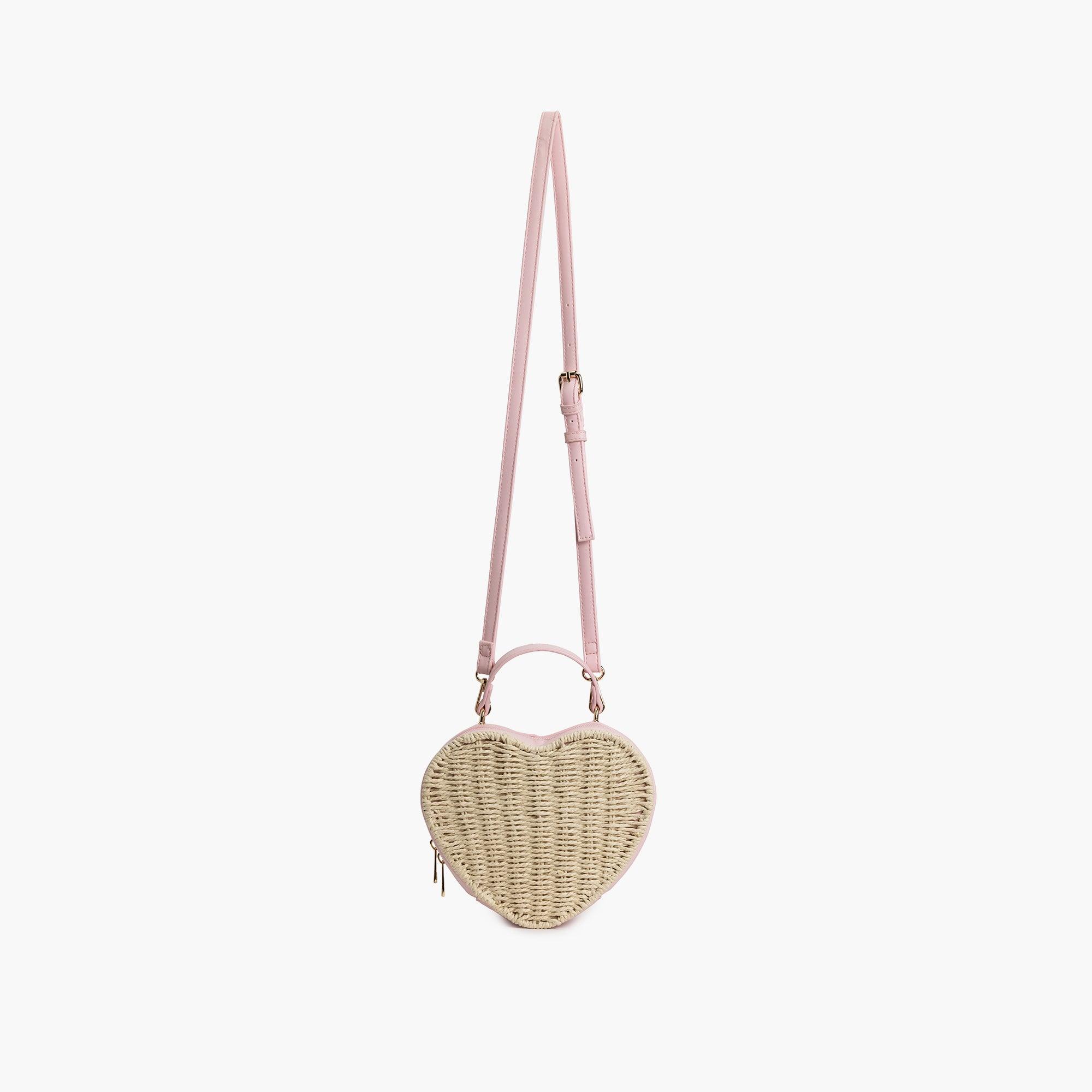 Sundrop Heart Straw Crossbody