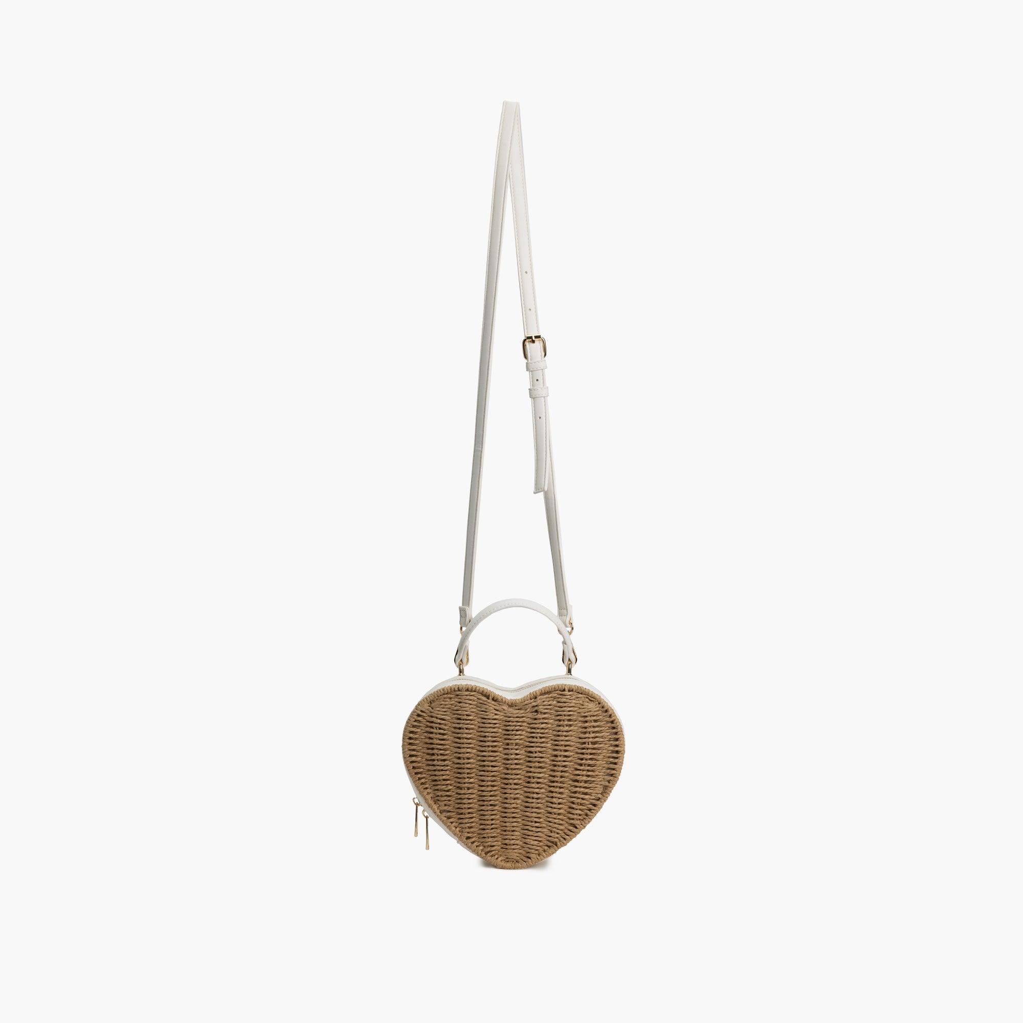 Sundrop Heart Straw Crossbody