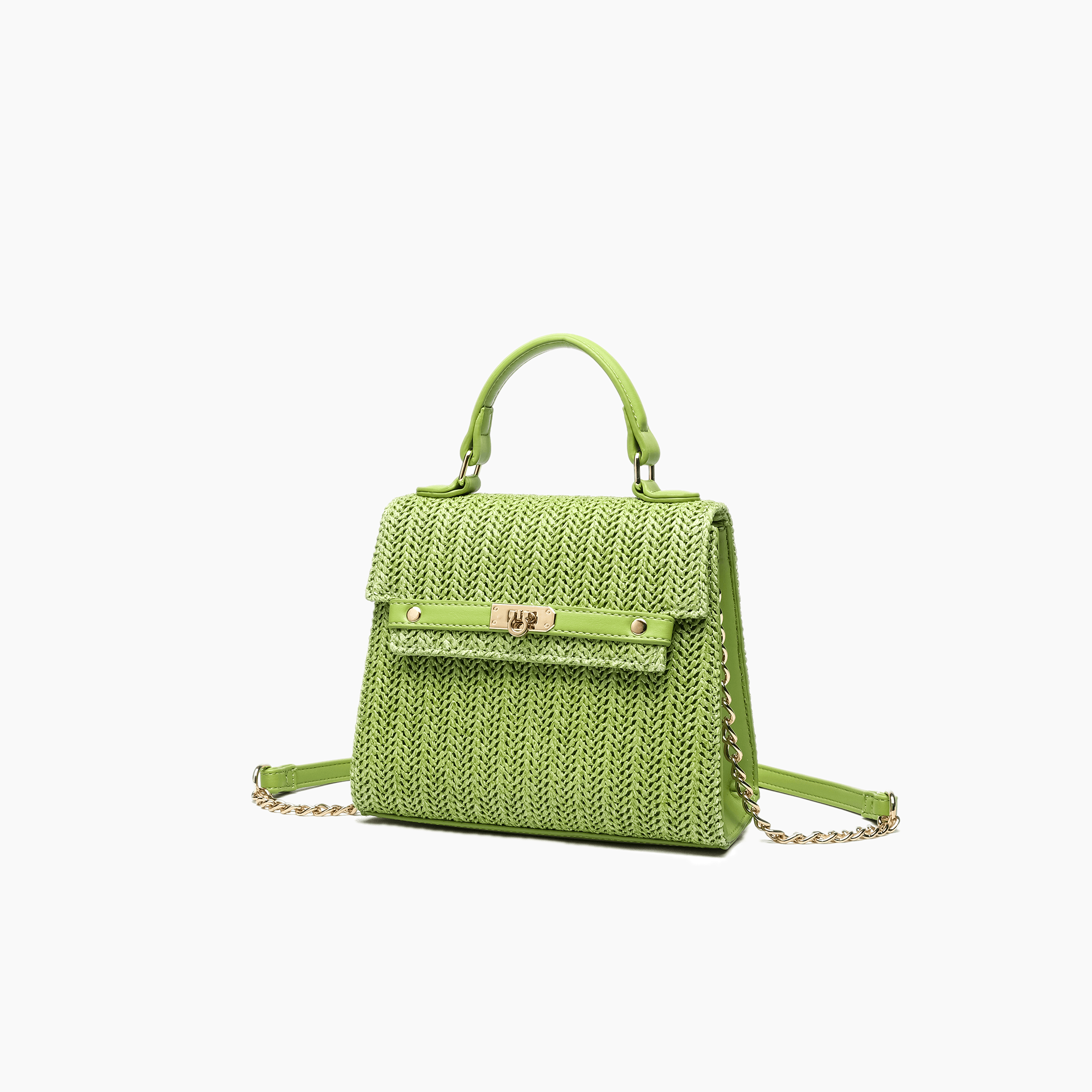 Pastel green handbag sale