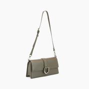 Georgie East West Buckle Shoulder Bag