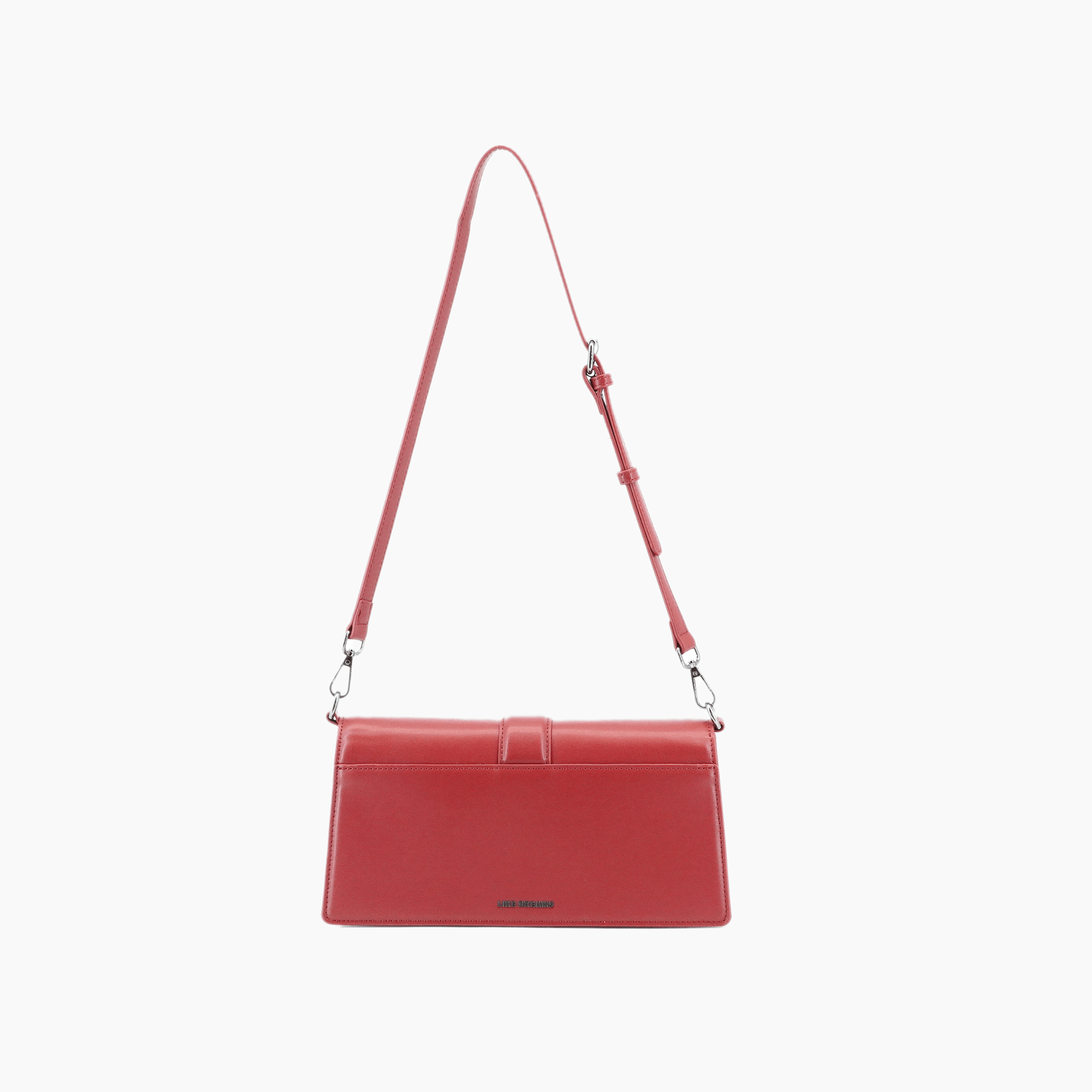 Georgie East West Buckle Shoulder Bag