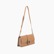 Georgie East West Buckle Shoulder Bag