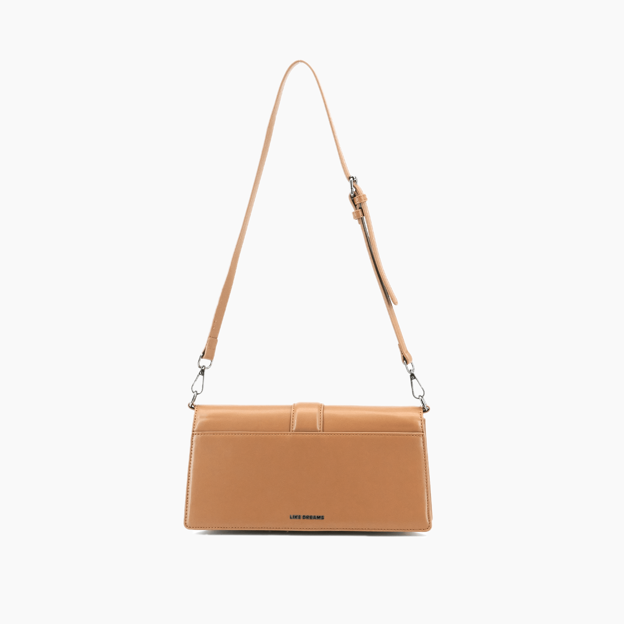 Georgie East West Buckle Shoulder Bag