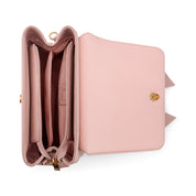 Crossi Bow Embossed Small Crossbody Bag
