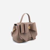 Crossi Bow Embossed Small Crossbody Bag
