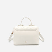 Crossi Bow Embossed Small Crossbody Bag
