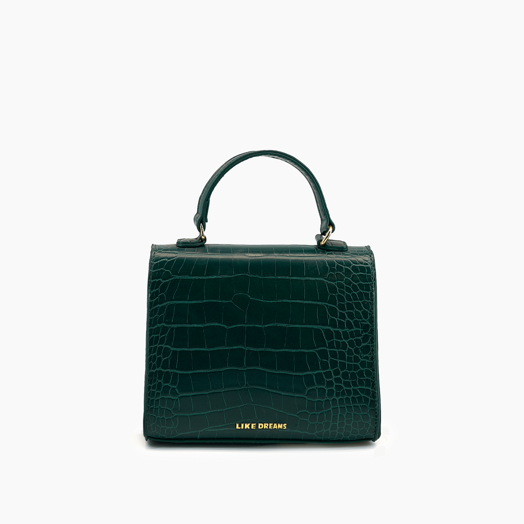 Faux croc bag sale