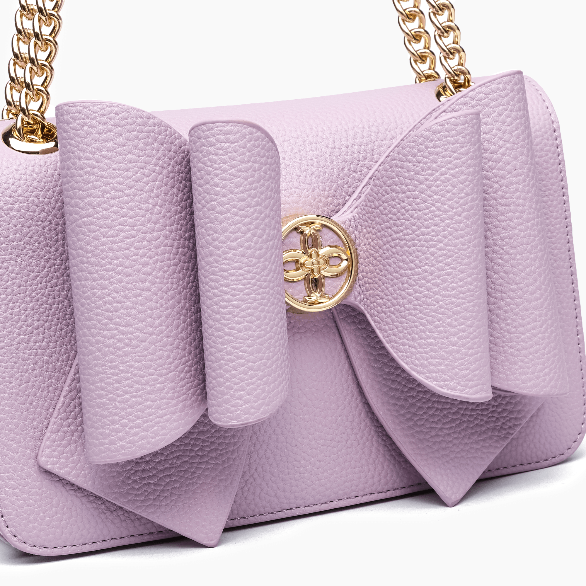 Petal Bow Dual Vegan Crossbody Bag