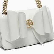 Petal Bow Dual Vegan Crossbody Bag