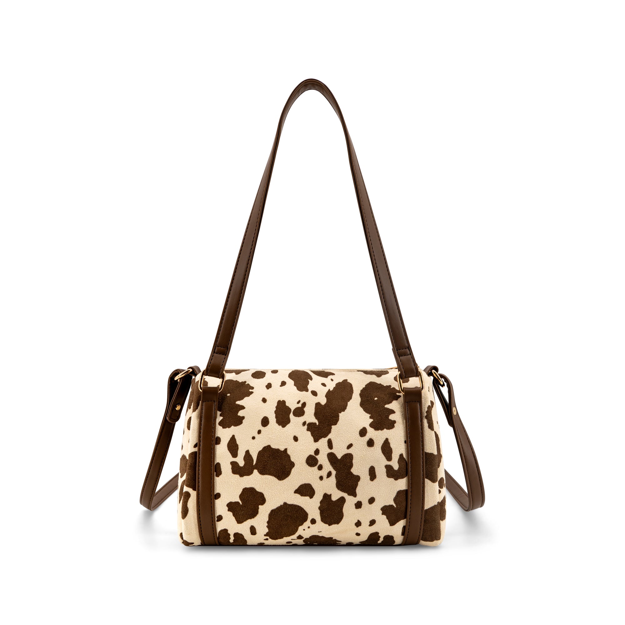 Soe Cow Print Crossbody Bag