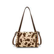 Soe Cow Print Crossbody Bag