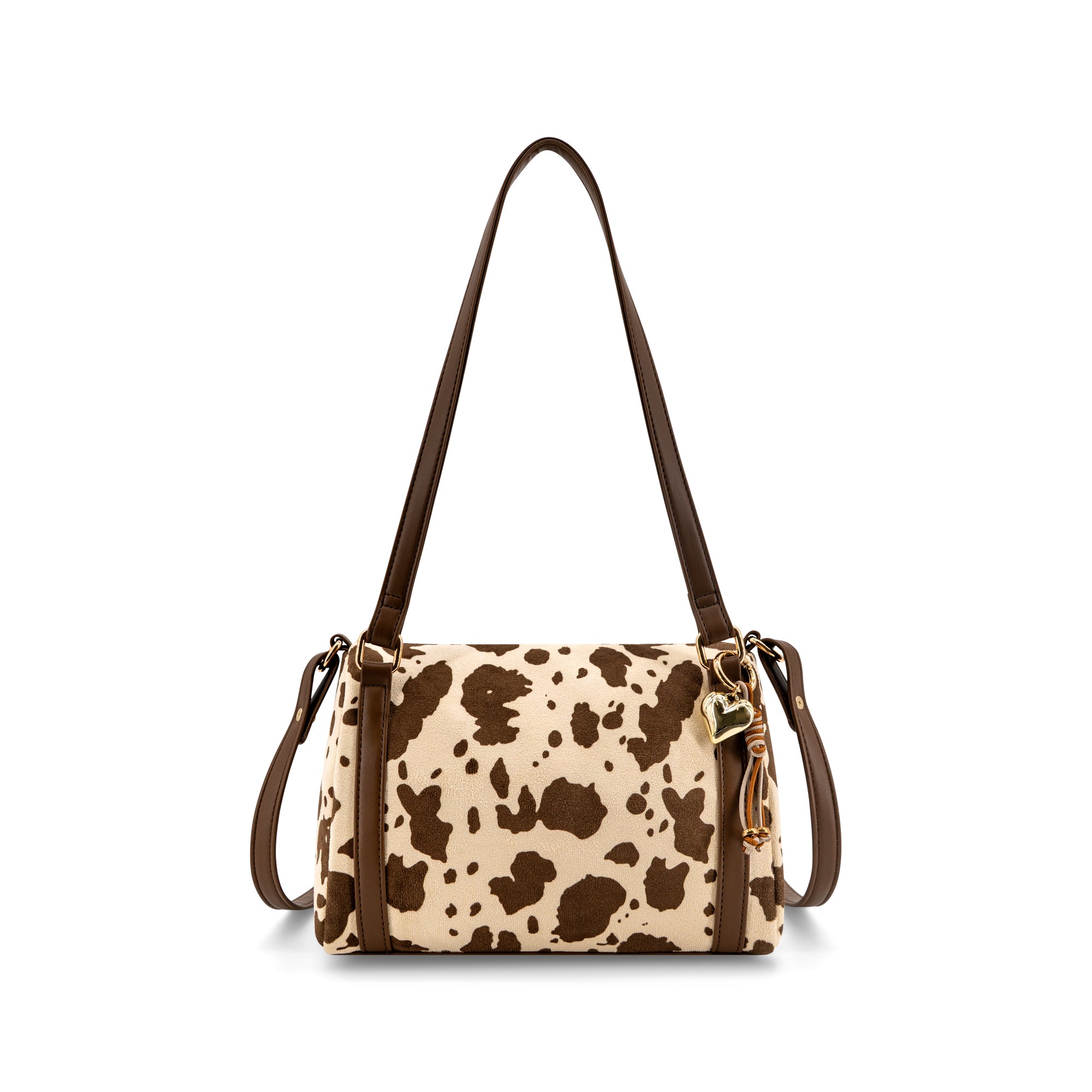 Soe Cow Print Crossbody Bag