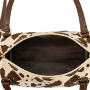 Soe Cow Print Crossbody Bag