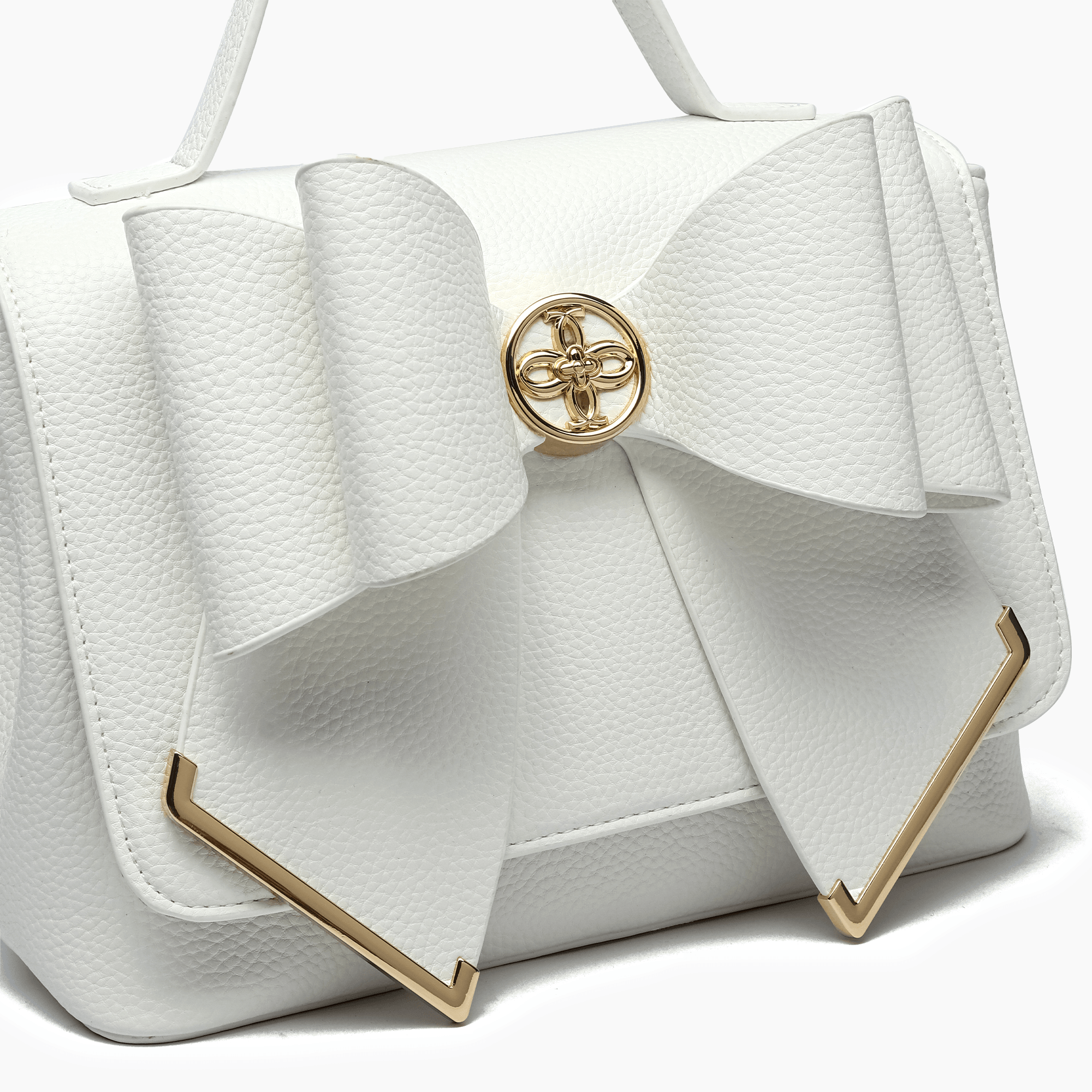 Jasmine Bow Vegan Crossbody Bag