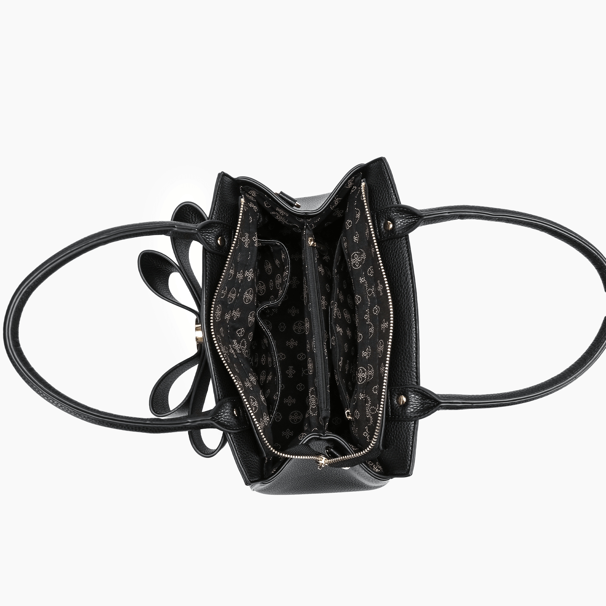 Poppy Bowtie Top Handle Satchel Bag