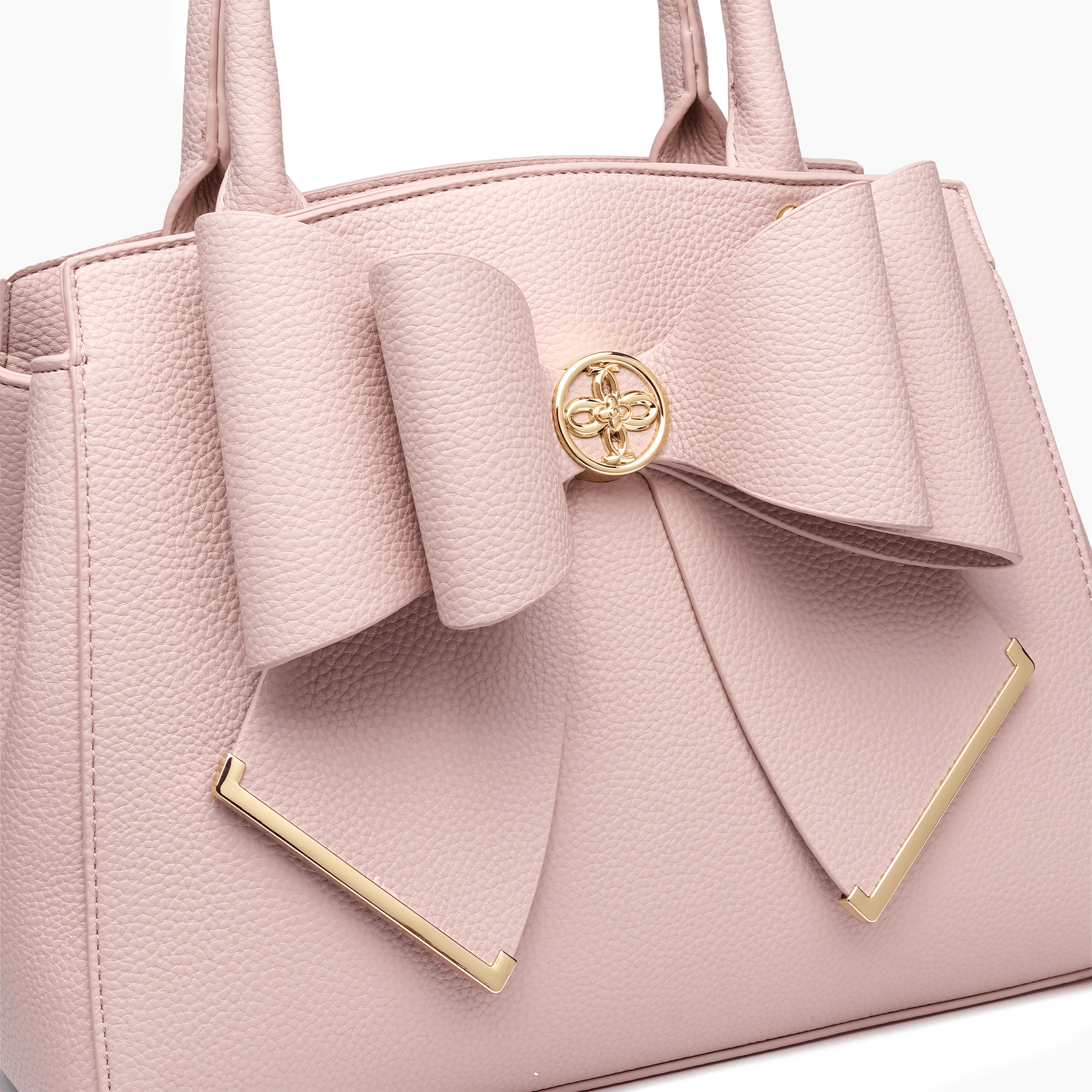 Poppy Bowtie Top Handle Satchel Bag