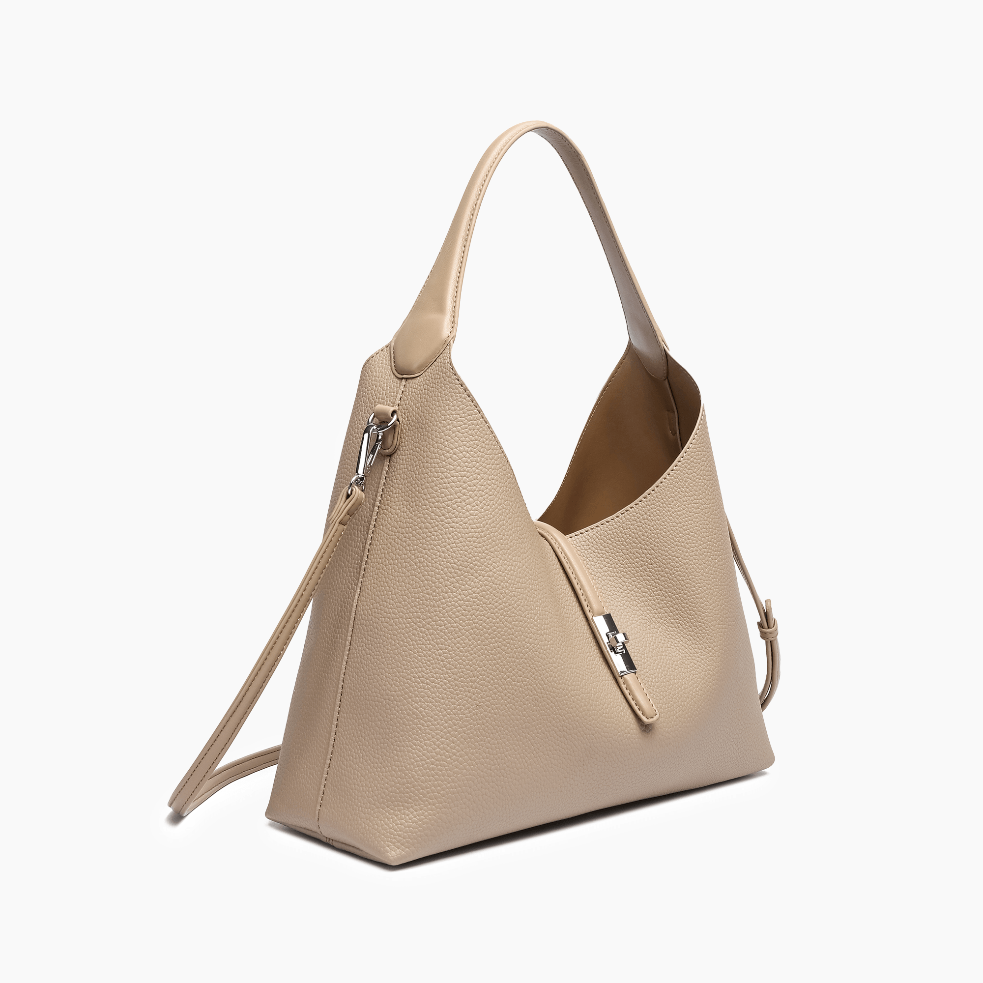 Sienna Vegan Pebble Hobo Shoulder Bag LIKE DREAMS