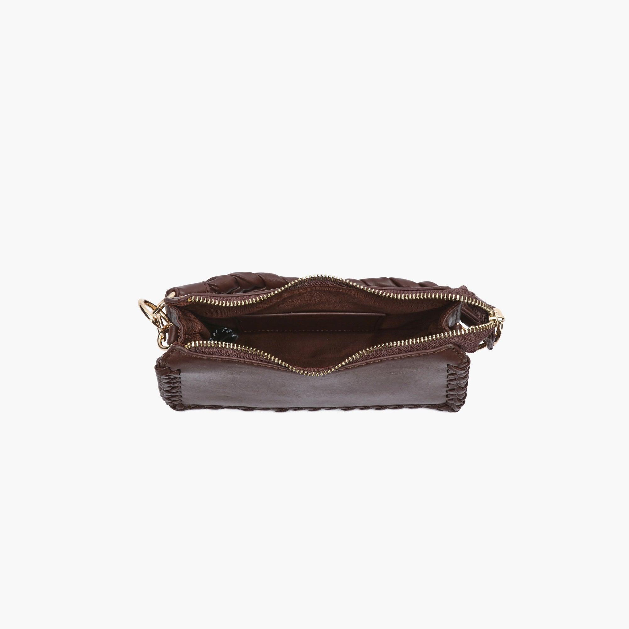 Jora Braided Vegan Crossbody Bag