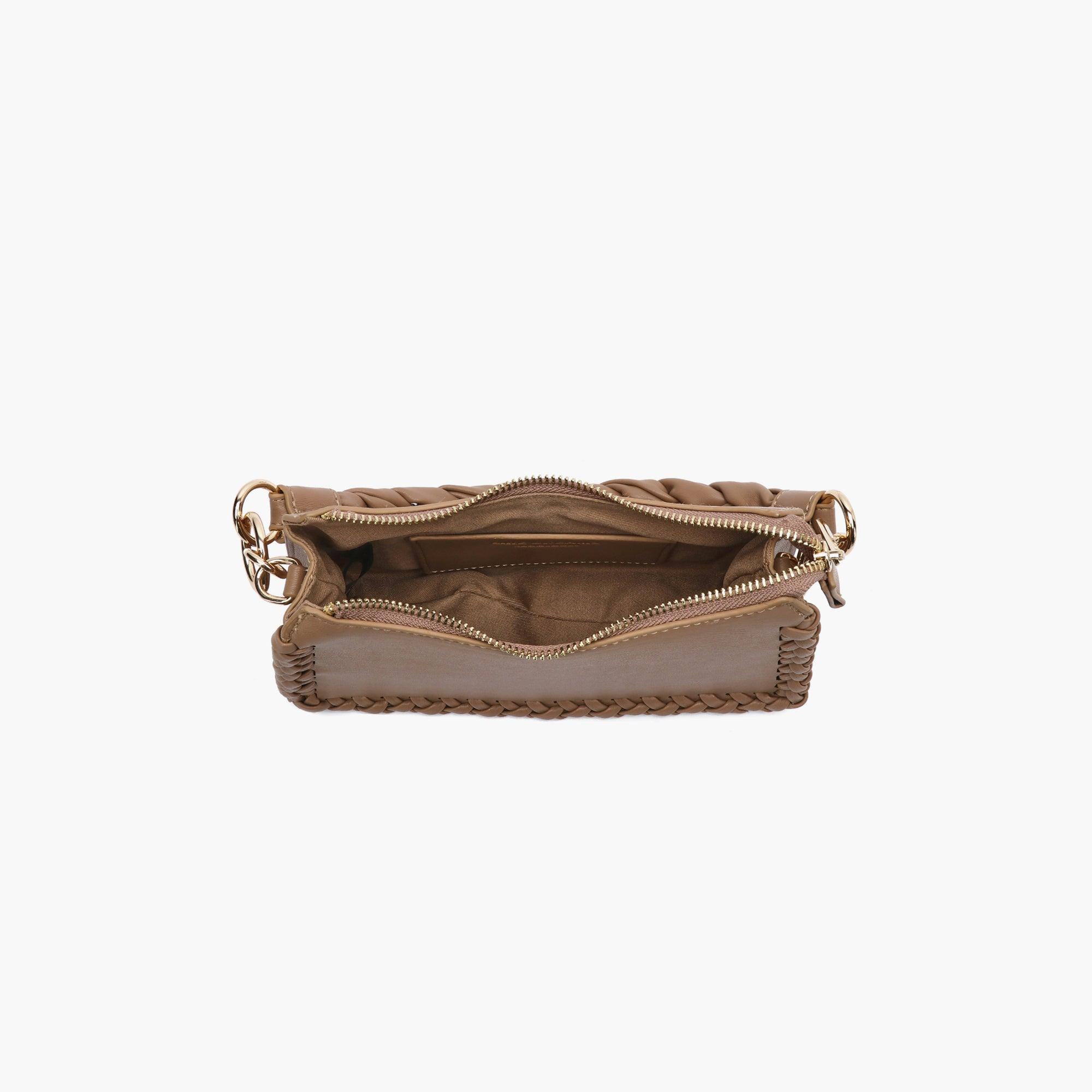 Jora Braided Vegan Crossbody Bag