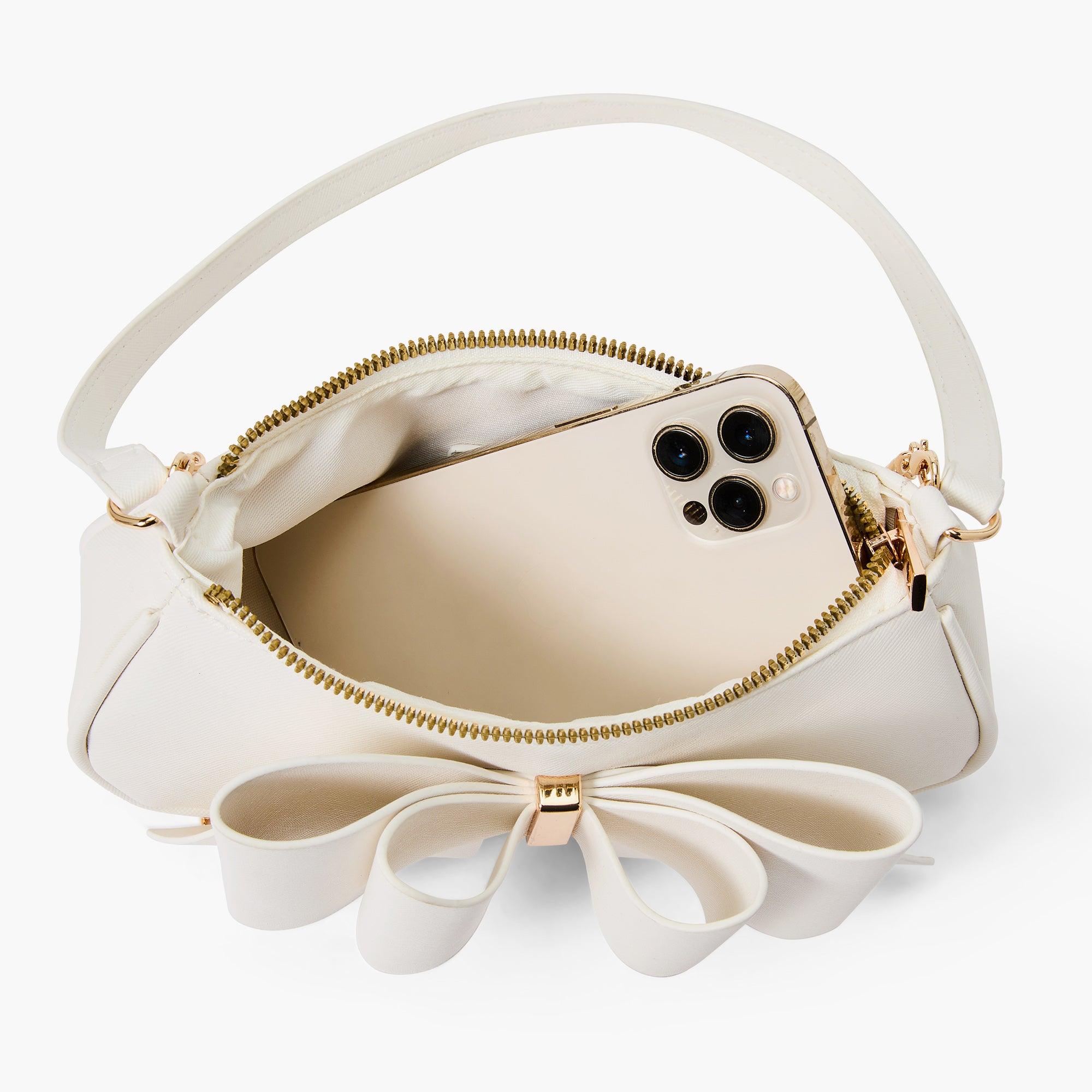 Mini Baguette Bow Shoulder