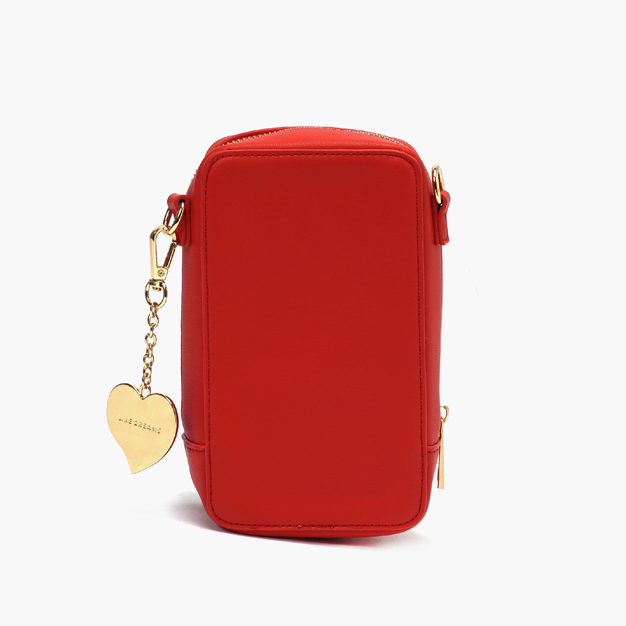 Heart Keychain Crossbody Bag