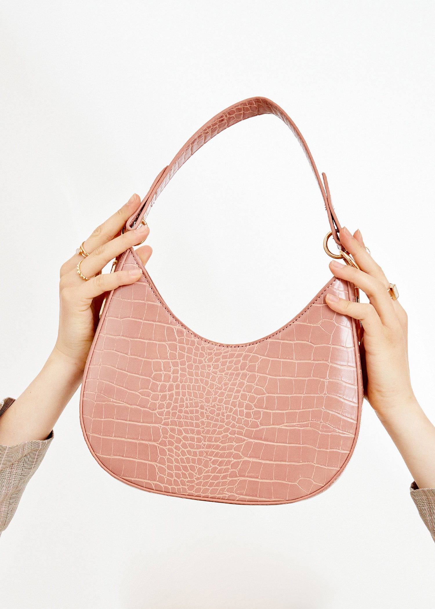 crescent shoulder bag