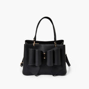Jenna Bow Vegan Satchel Crossbody Bag