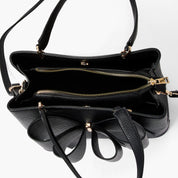 Jenna Bow Vegan Satchel Crossbody Bag