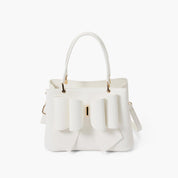 Jenna Bow Vegan Satchel Crossbody Bag