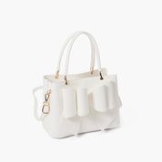 Jenna Bow Vegan Satchel Crossbody Bag