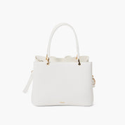 Jenna Bow Vegan Satchel Crossbody Bag