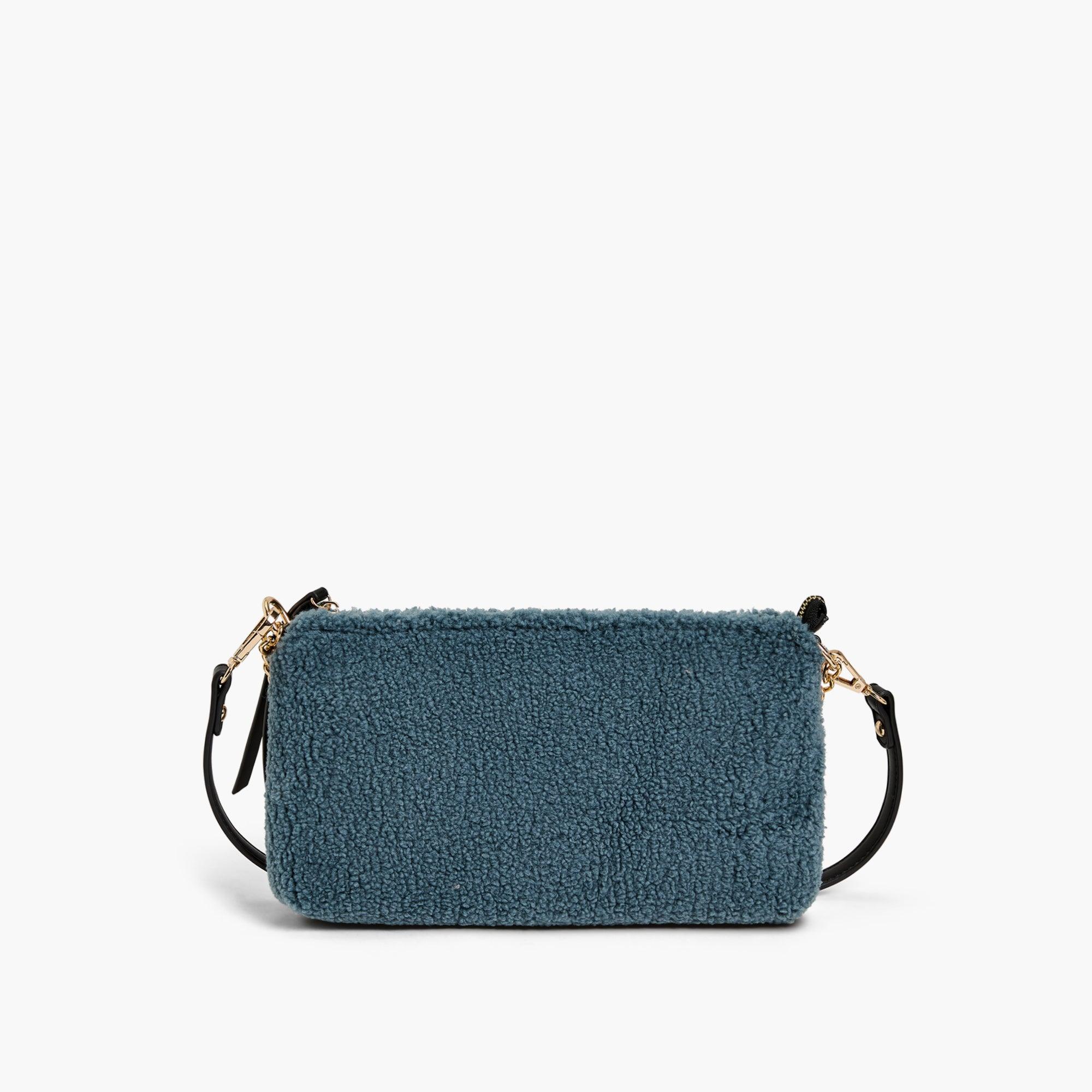 Demi Envelope Sherpa Shoulder Bag