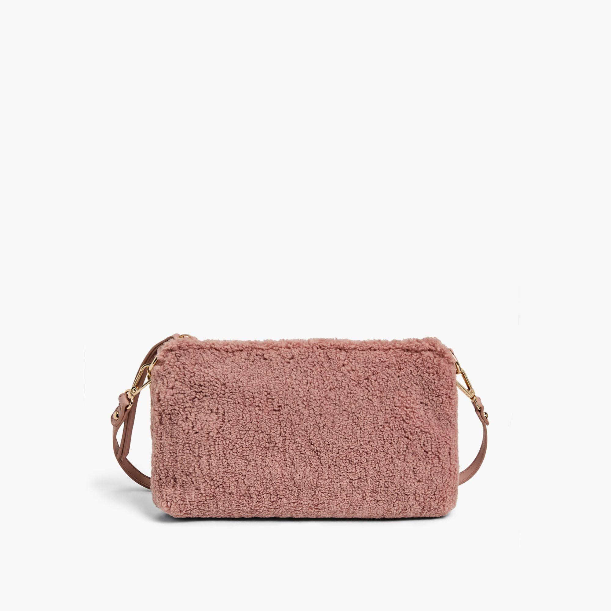 Demi Envelope Sherpa Shoulder Bag