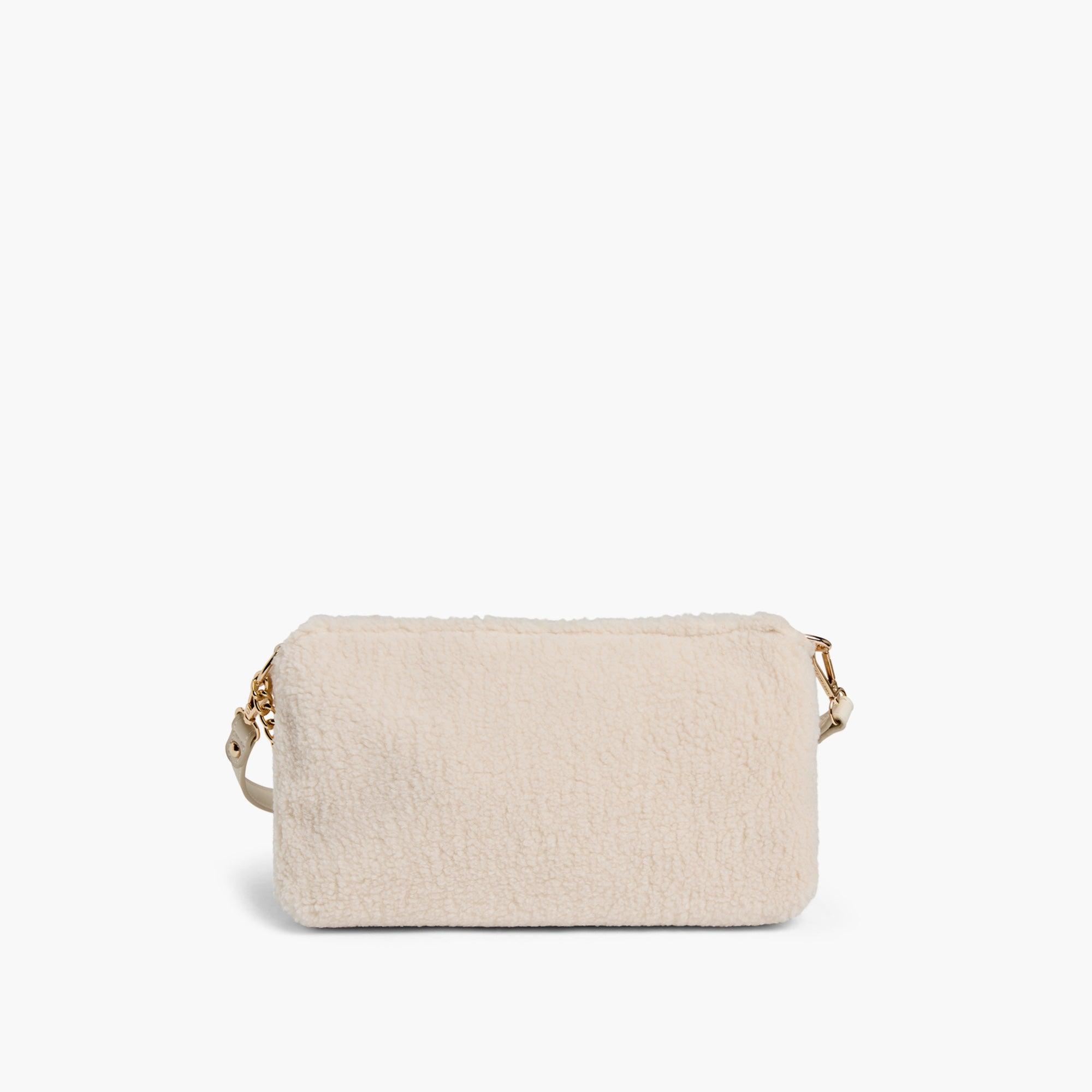 Demi Envelope Sherpa Shoulder Bag