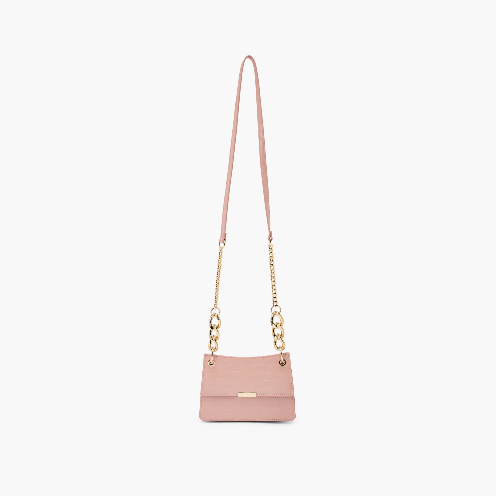Suvi Faux Croc Crossbody
