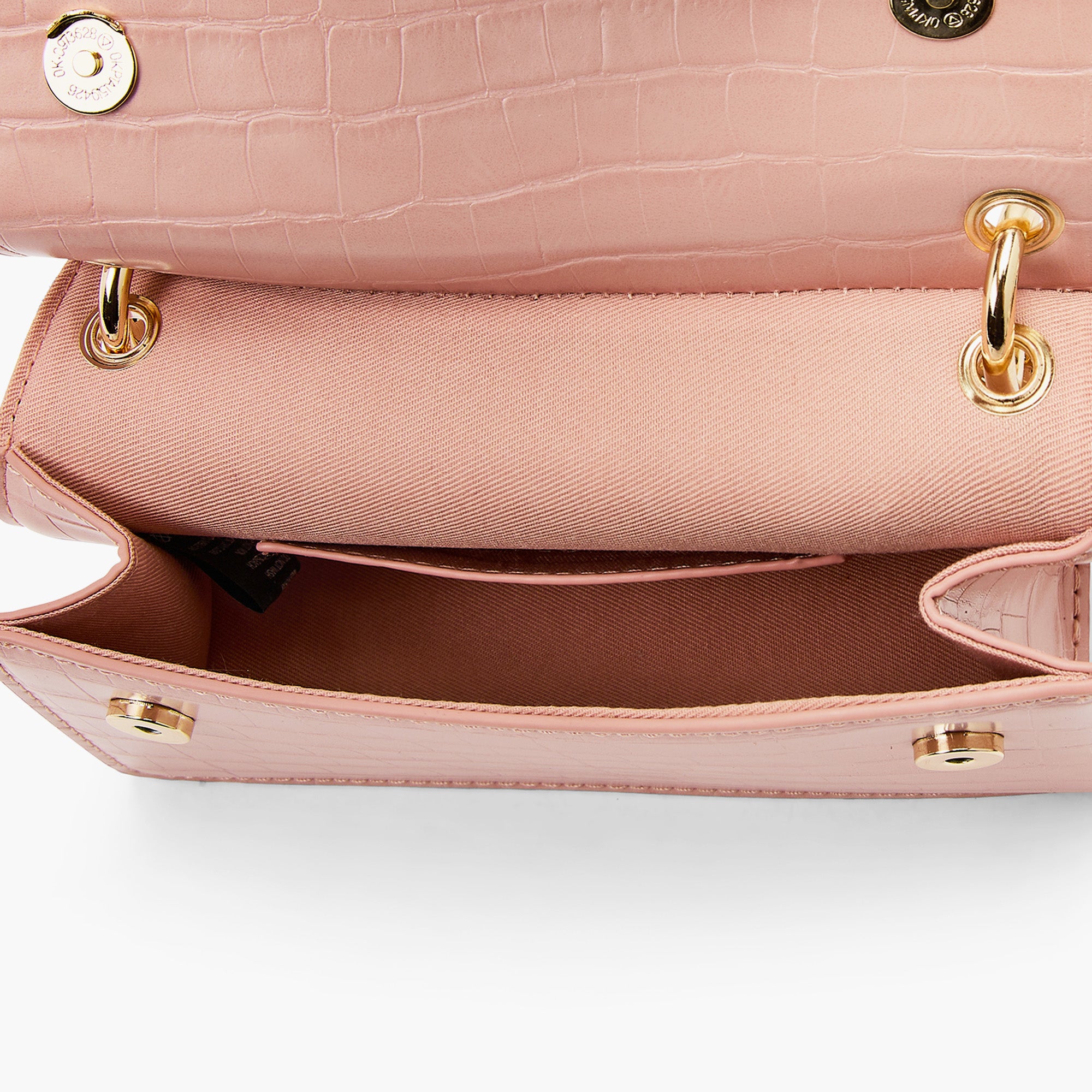 Suvi Faux Croc Crossbody