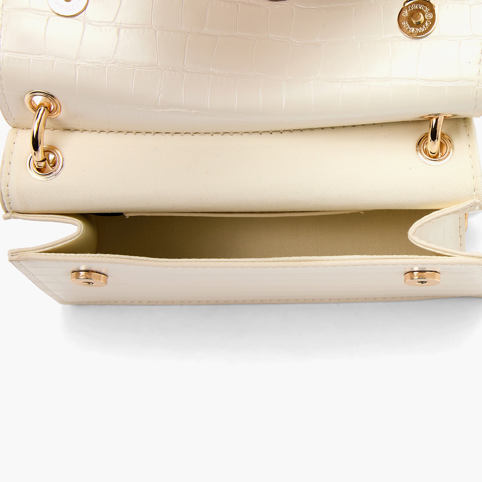 Suvi Faux Croc Crossbody