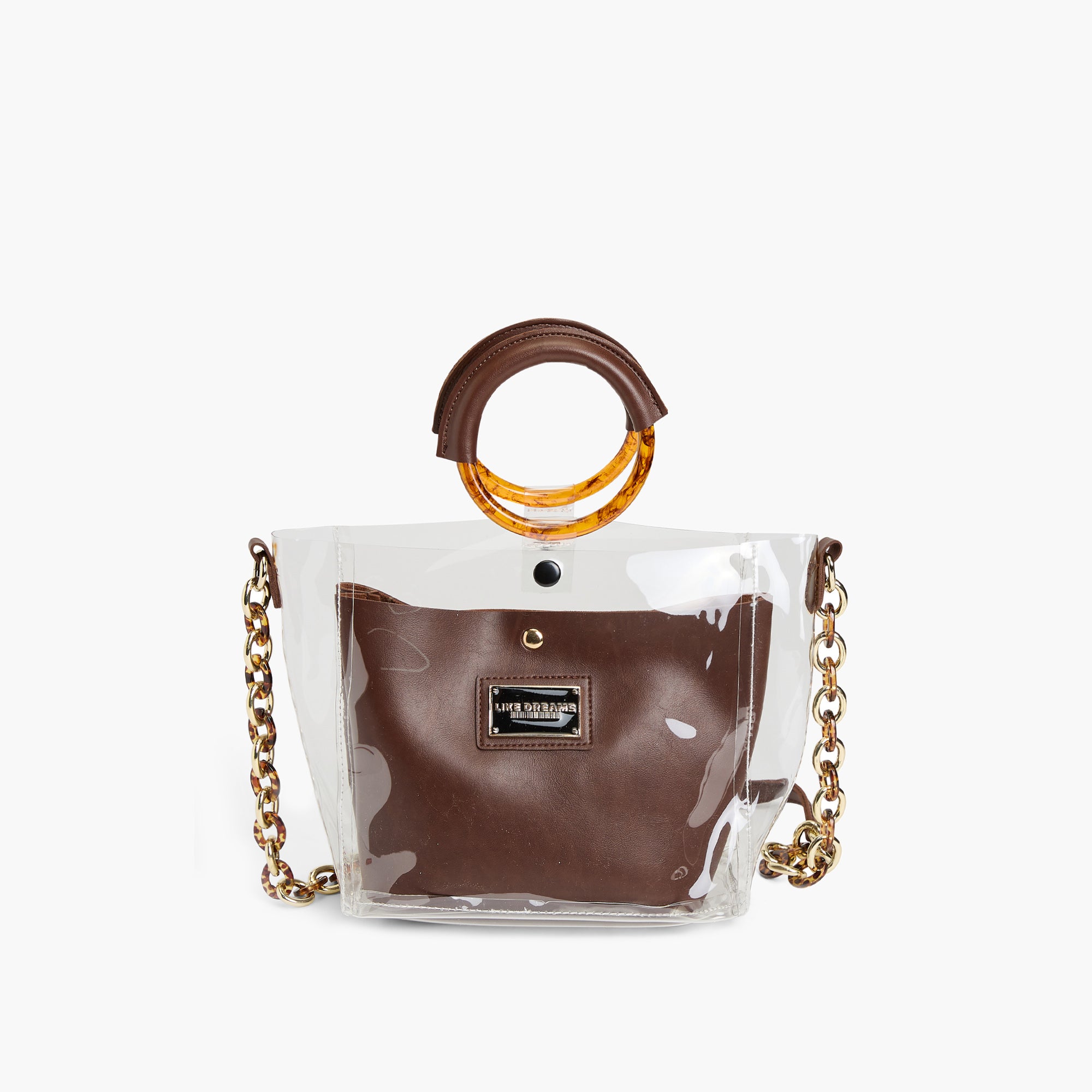 Bella Clear Satchel Bag