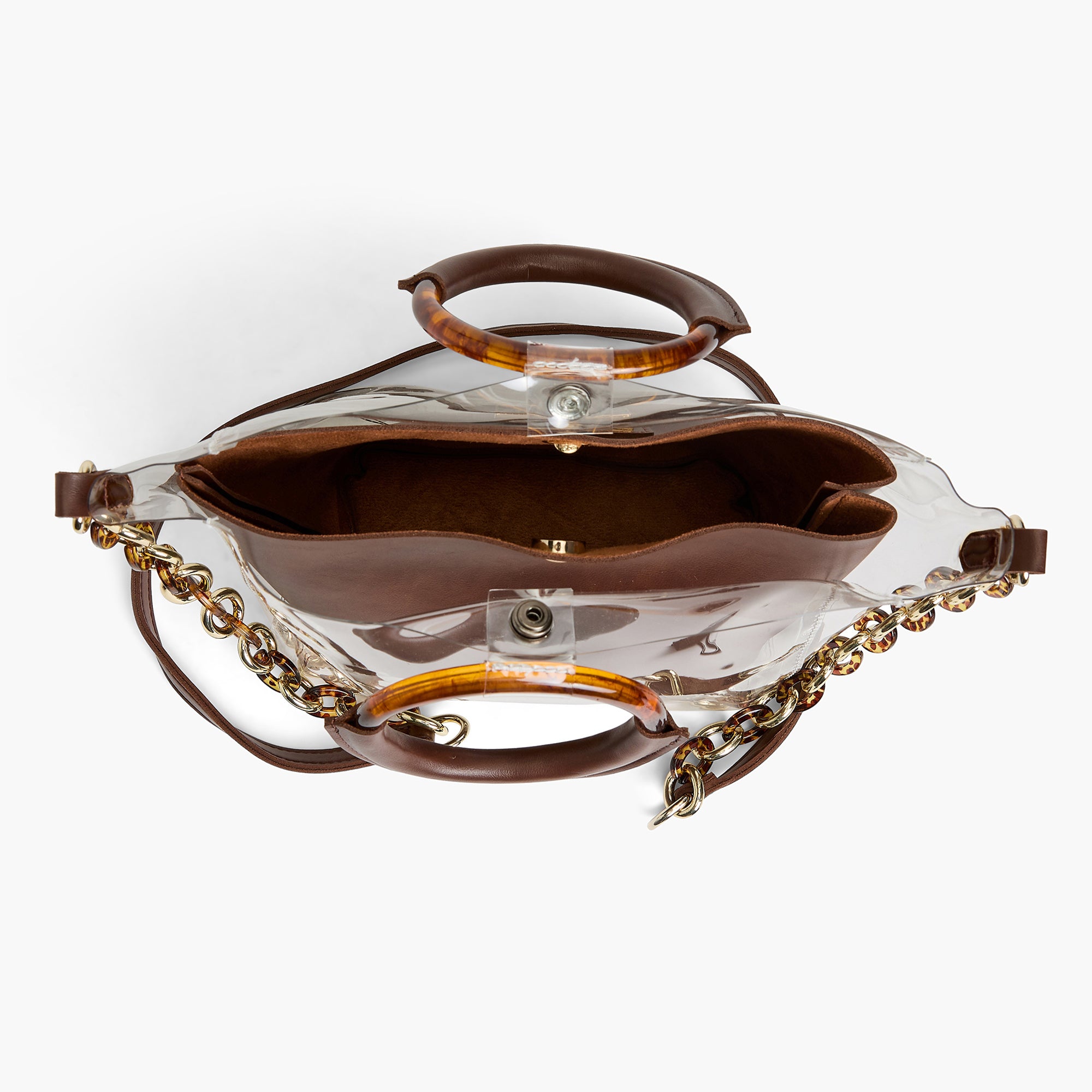 Bella Clear Satchel Bag