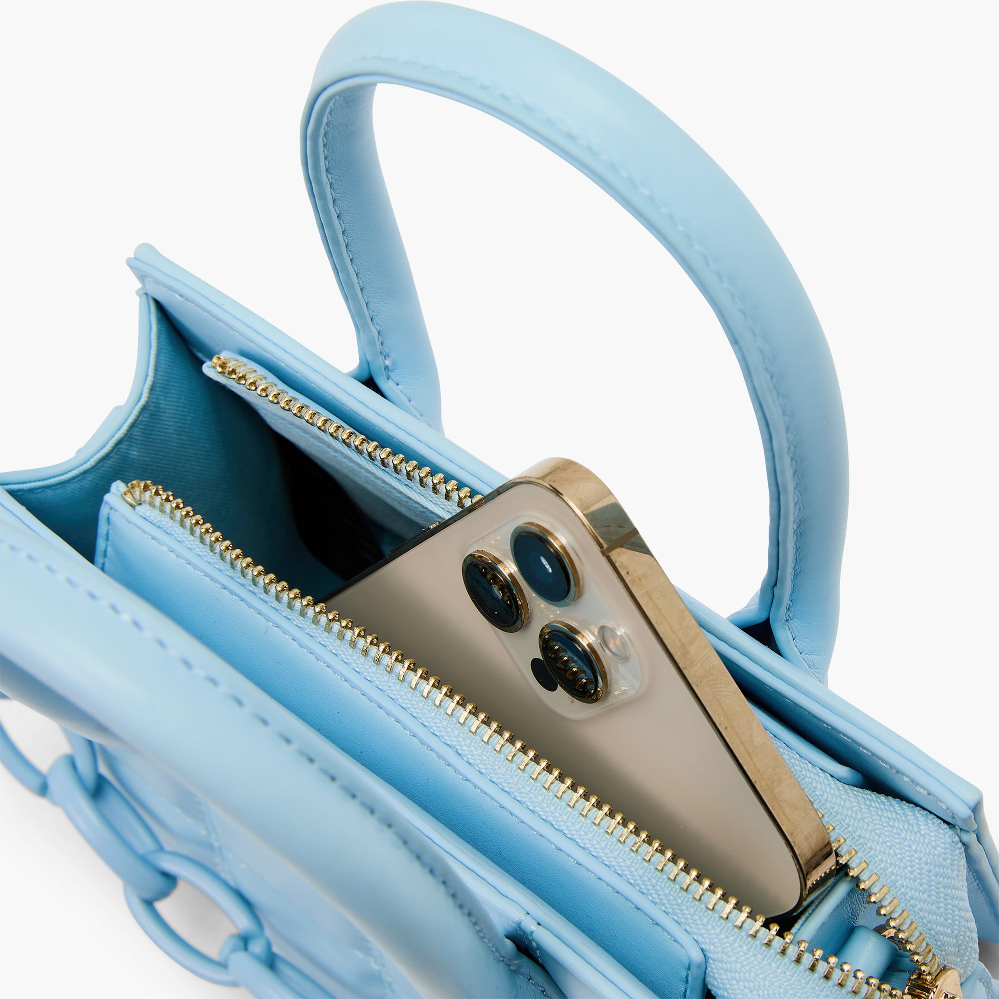 Kylie Mini Quilted Crossbody Purse