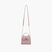 Neo Pastel Straw Crossbody Bag