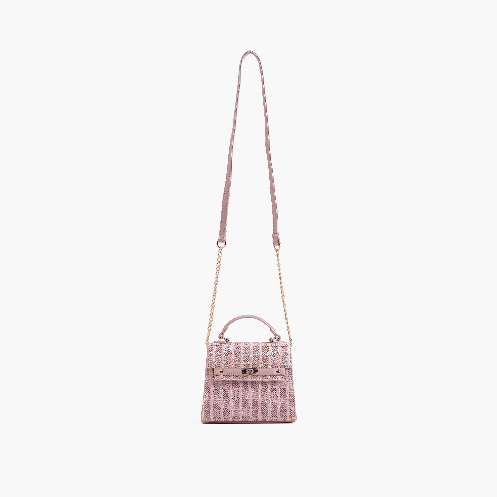 Neo Pastel Straw Crossbody