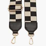 Checker Print Adjustable Strap