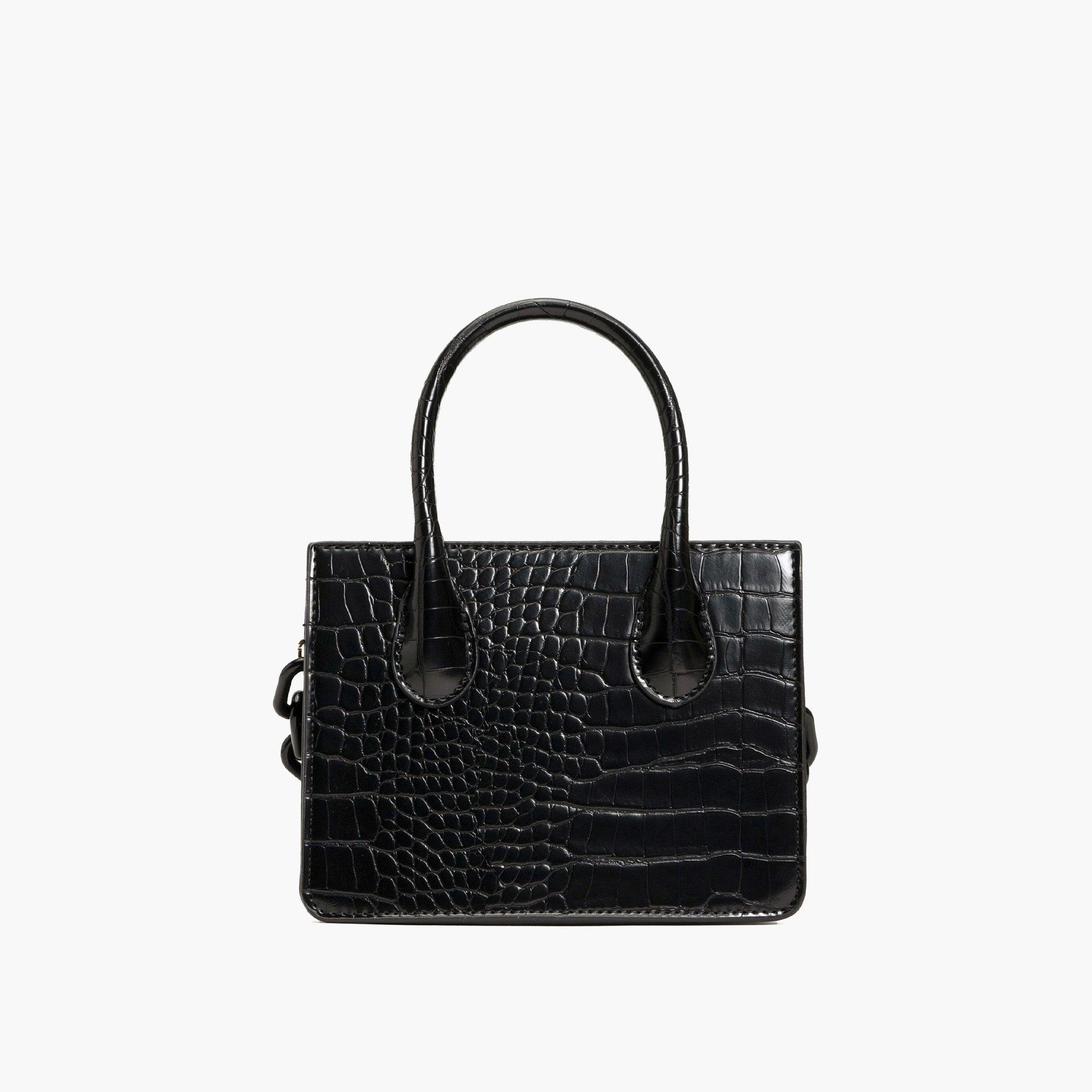 Kenzie Chain Vegan Croc Crossbody