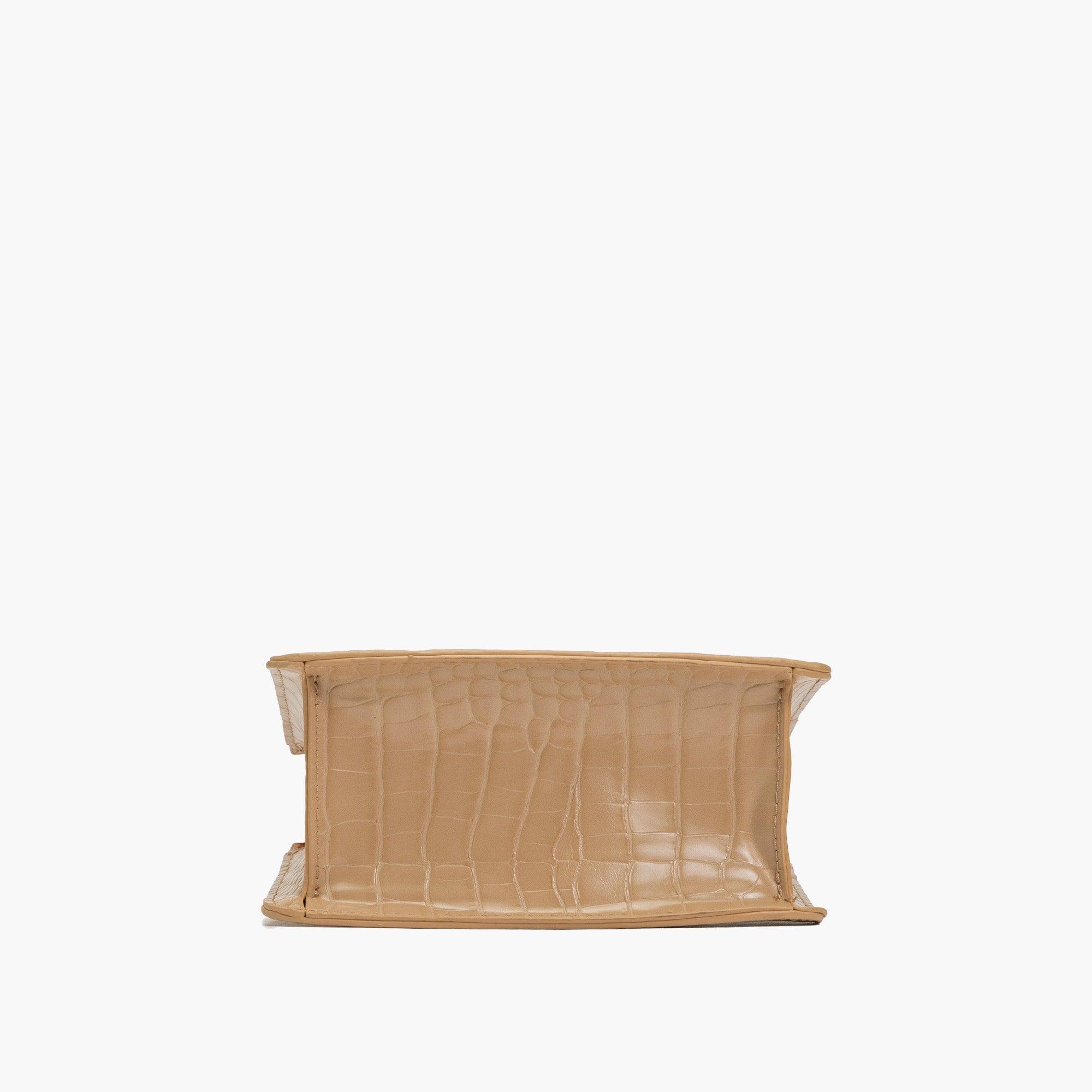 Kenzie Chain Vegan Croc Crossbody