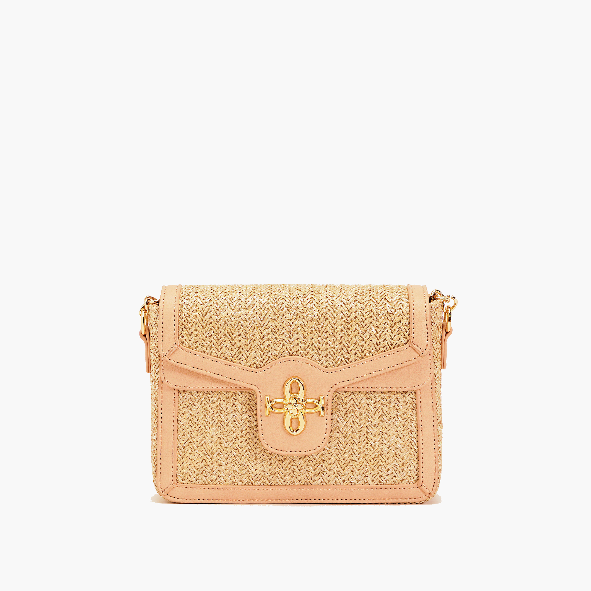 Sonny Two-Tone Chain Crossbody