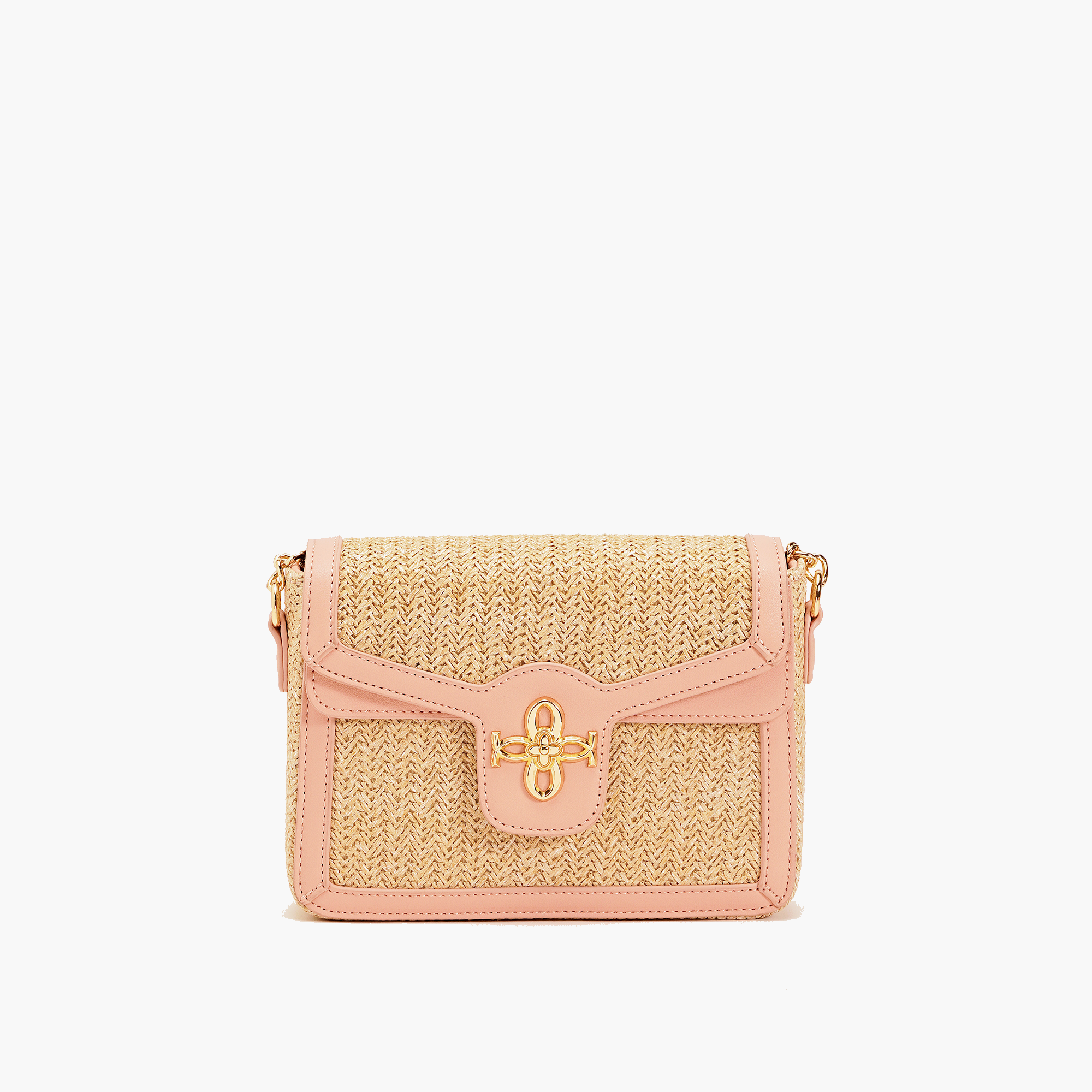 Sonny Two-Tone Chain Crossbody